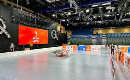 Teqball European Tour Budapest 2022 - Halle