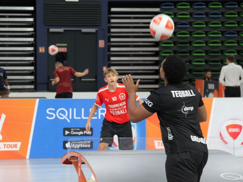 European Teqball Tour Budapest 2022 - Alexander Hamm vs Gregory Dylan Tchami Djomaha