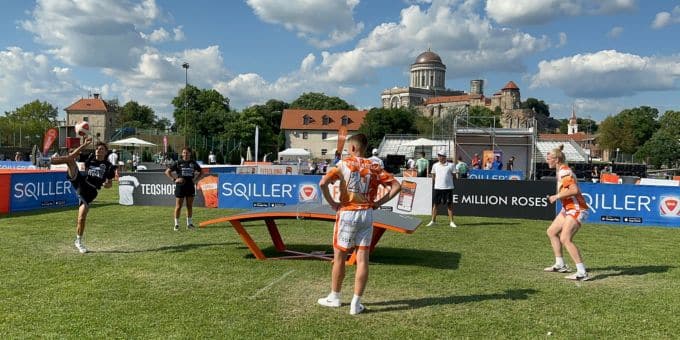 Siege, Niederlagen und Fair Play: Teqball Tour Esztergom 2023