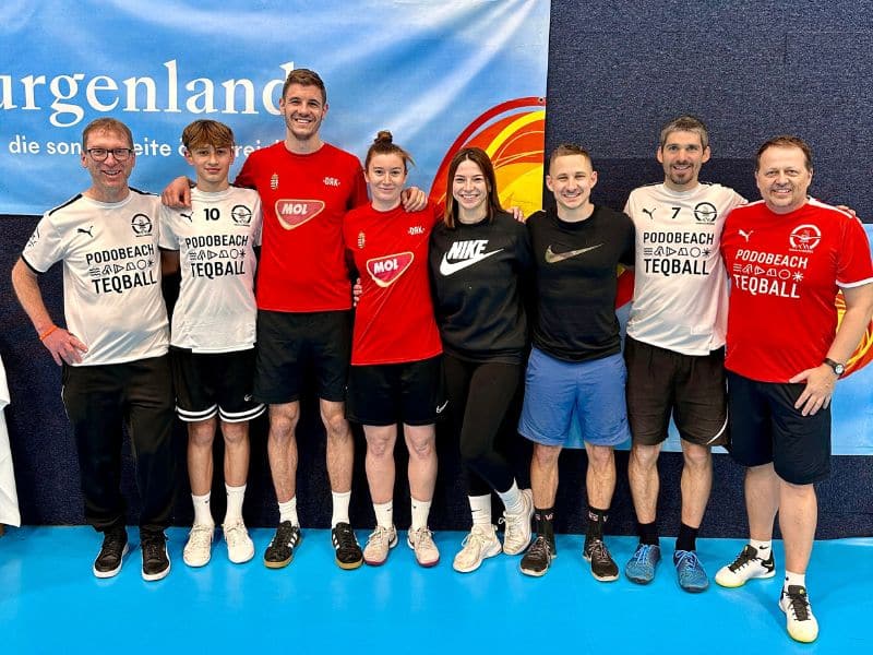 1. Competitive Teqball Trainingscamp in Steinbrunn - Tag 2