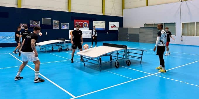 Vip Challenge & 1. Competitive Teqball Trainingscamp in Steinbrunn