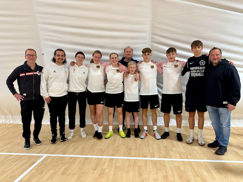 U19 Teqball Team Deutschland