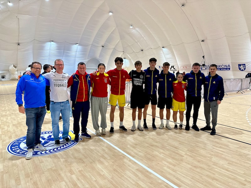 U19 Teqball Team Rumänien