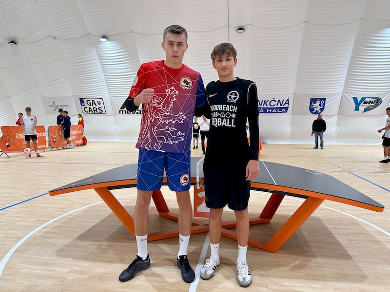 Matej Kubovy vs. Alexander Hamm U19 Euro Teqball Cup 2023