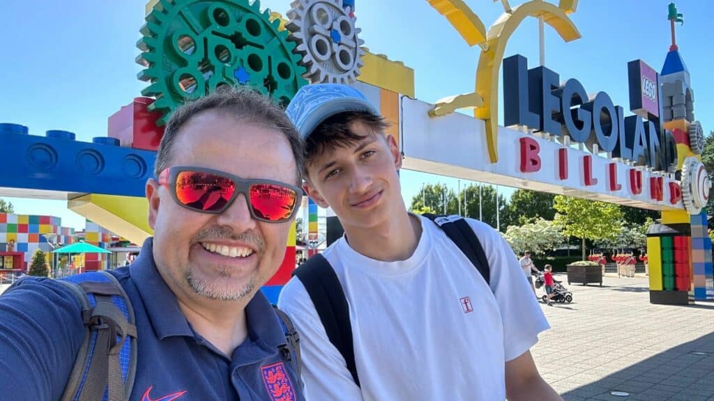 Eingang Legoland Billund