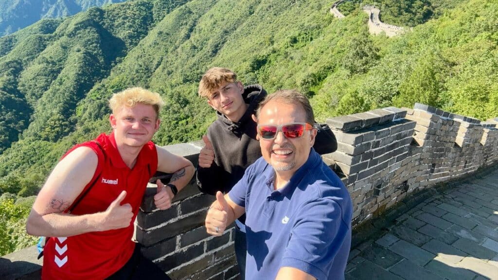 vl. Noah, Alex, Roland - Great Wall of China