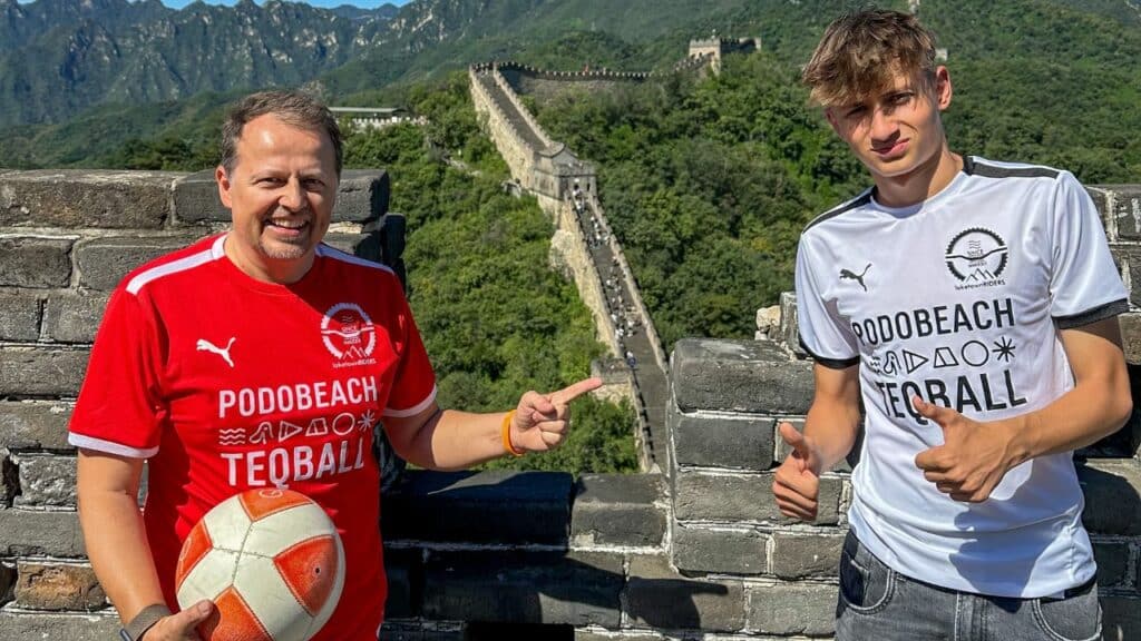 Teqball World Series Beijing 2024 - Chinesische Mauer