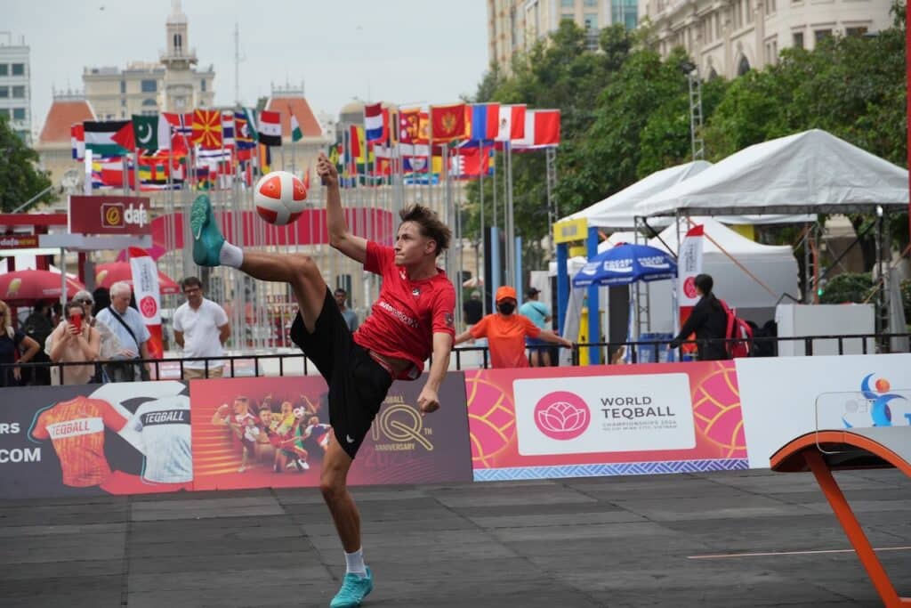 Alex Hamm - Teqball Weltmeisterschaft 2024