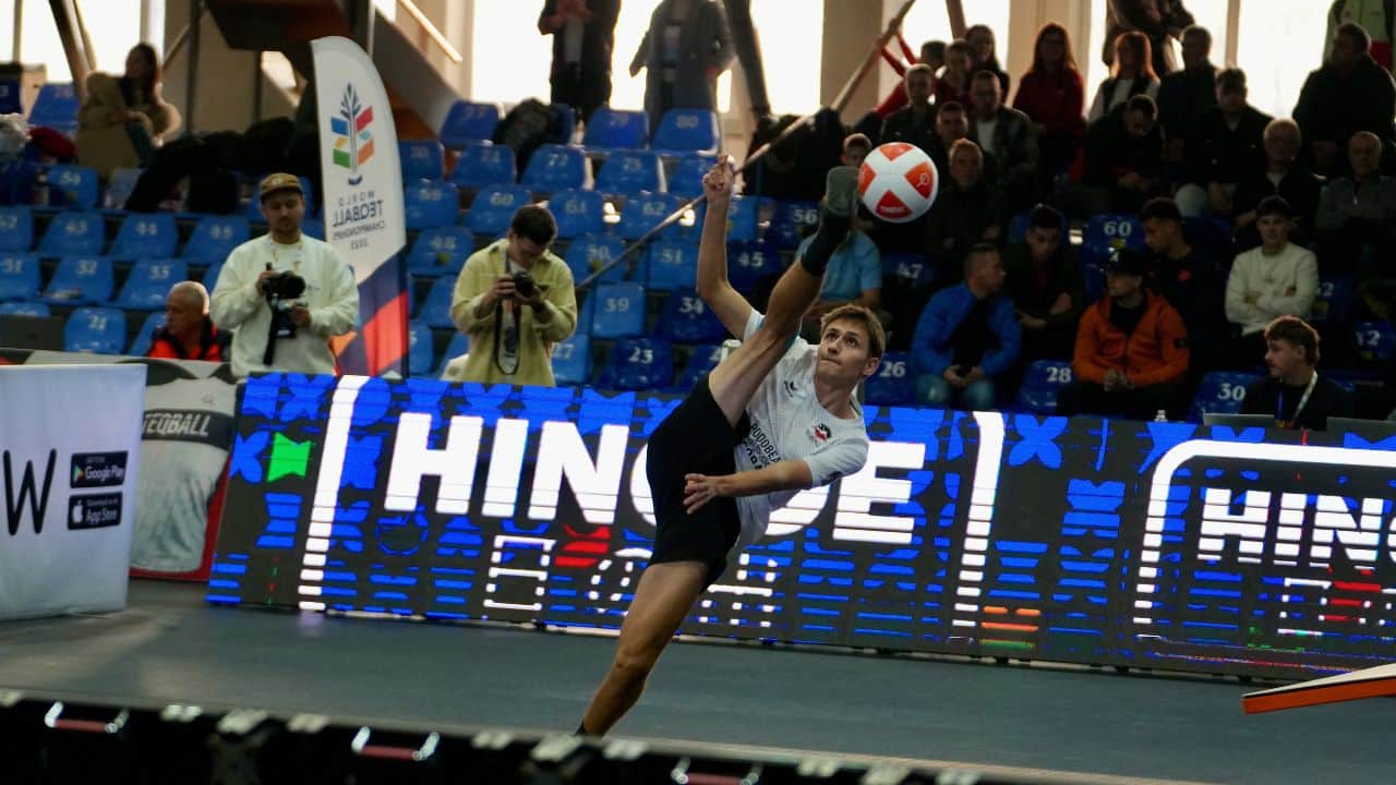 Alex Hamm - Aufschlag - Teqball WM 2025