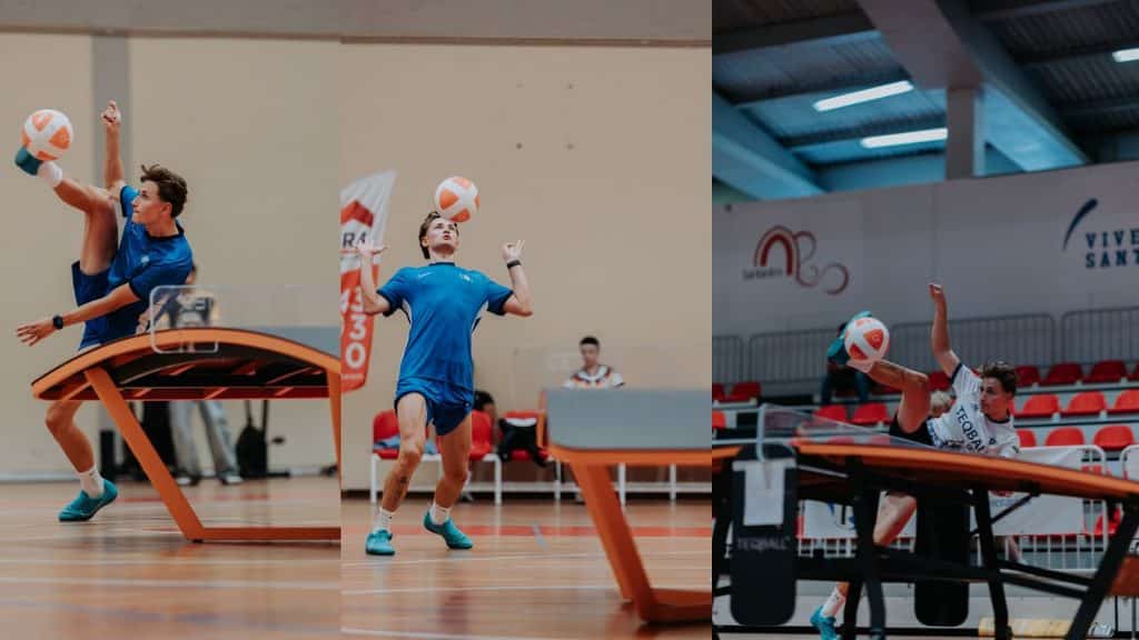 Alex Hamm im Männerdoppel - Santarém 2026 - Fotos: @joao__mourinha / Instagram