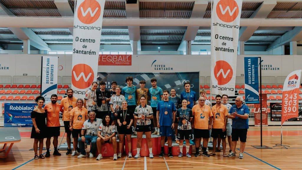 Gruppenbild Challenger Teqball League Santarém 2026 - Foto: @joao__mourinha / Instagram